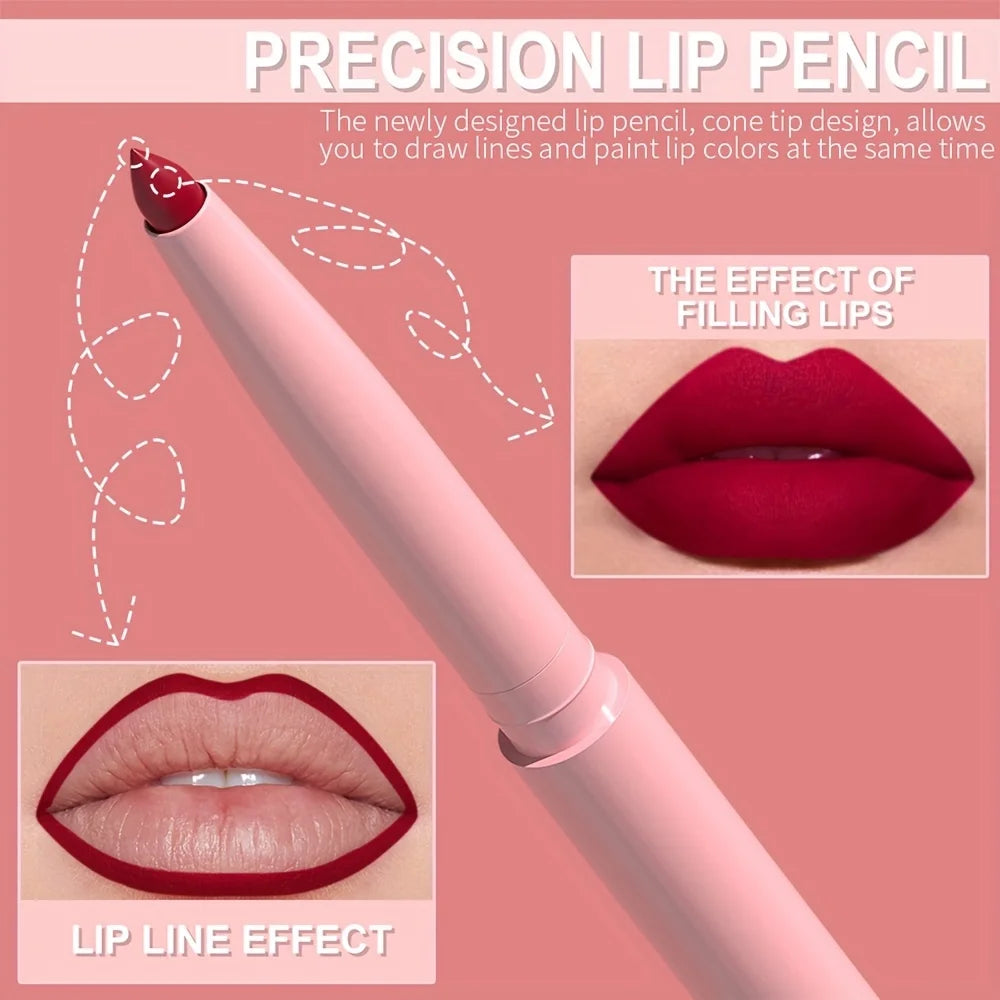 Lip Liner – Waterproof Long-Lasting – Matte Silhouette | KIMLUD