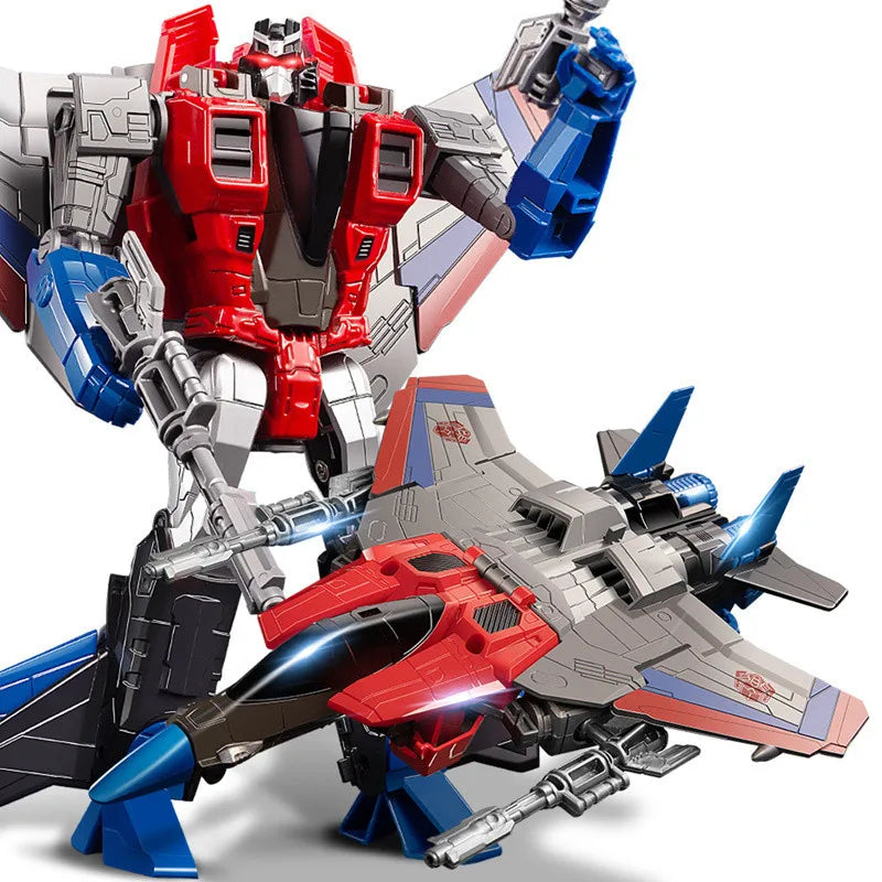 6699 New 20CM Transformation Toy Anime Robot Car Action Figure Plastic Cool Movie Aircraft Model Kids Boy Gift