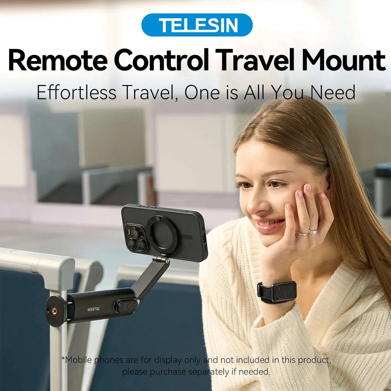 telesin-3-in-1-selfie-stick-phone-holder-wireless-remote-control-travel-clamp-magnetic-360°-rotation-holder-for-smart-phonekimludkimlud-35561976