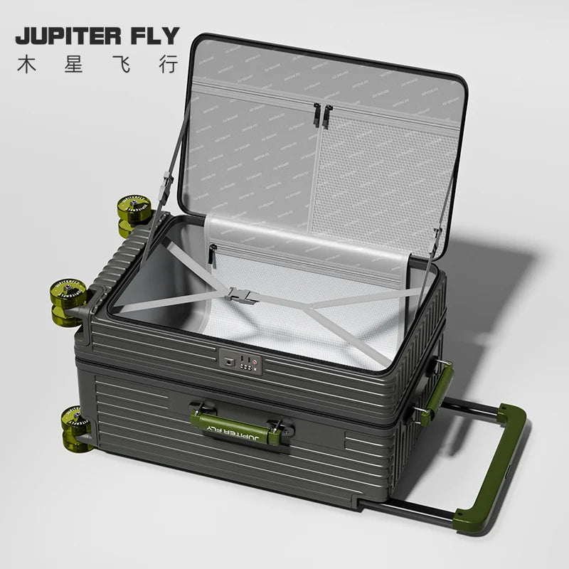 Luggage Set Suitcase Carry on Luggage with Wheels Trolley Bag Carry on Luggage Business Trunk Draw-bar Box Boarding Case