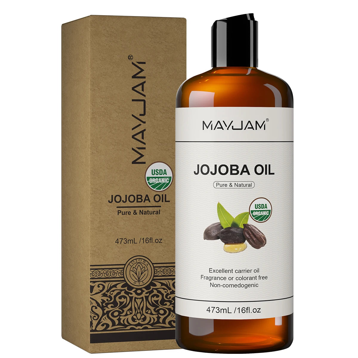 Argan Oil Organic Blend Massage Oil — Amber | KIMLUD