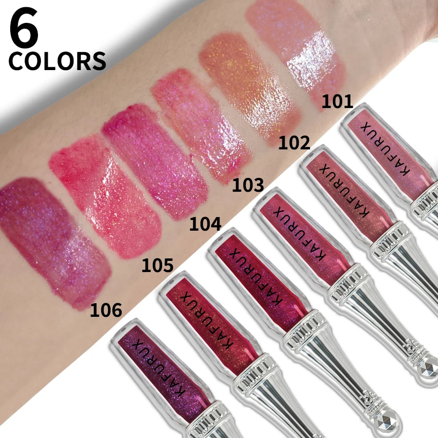 Glitter Liquid Lipstick Long-Lasting Moisturizing Formula — Multicolor | KIMLUD
