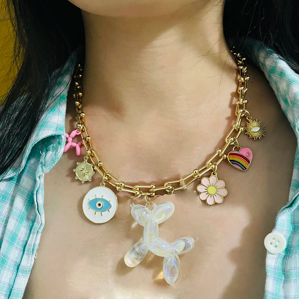 Pearl Multi-Layer Statement Necklace — Ivory | KIMLUD