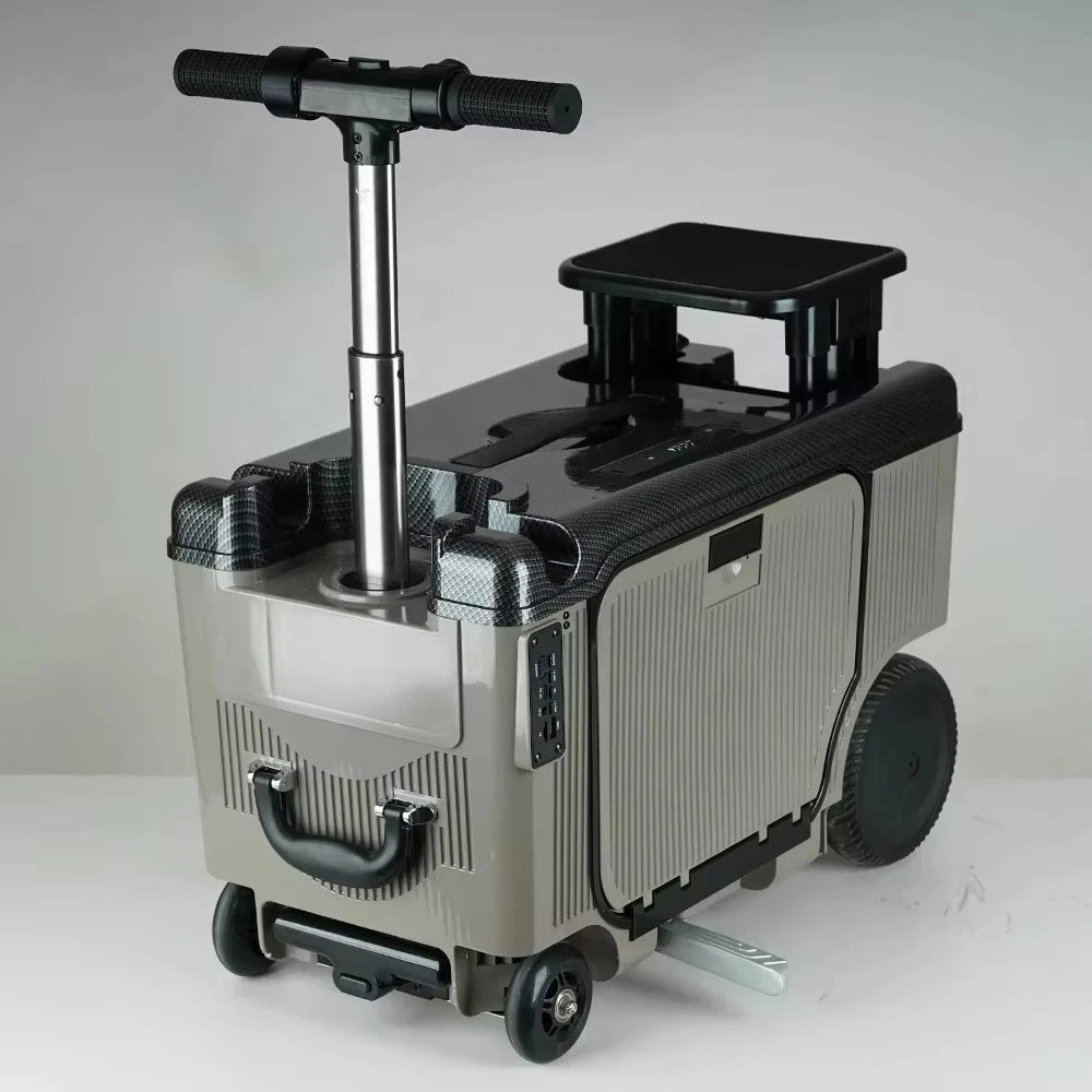 Bluetooth 20 Inch Smart Following Green Red Black Grey Blue Purple White Smart Luggage Suitcase