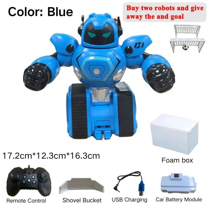 JJRC R30 parent-child interactive remote control football fighting robot double boxing remote control boy DIY children's toy
