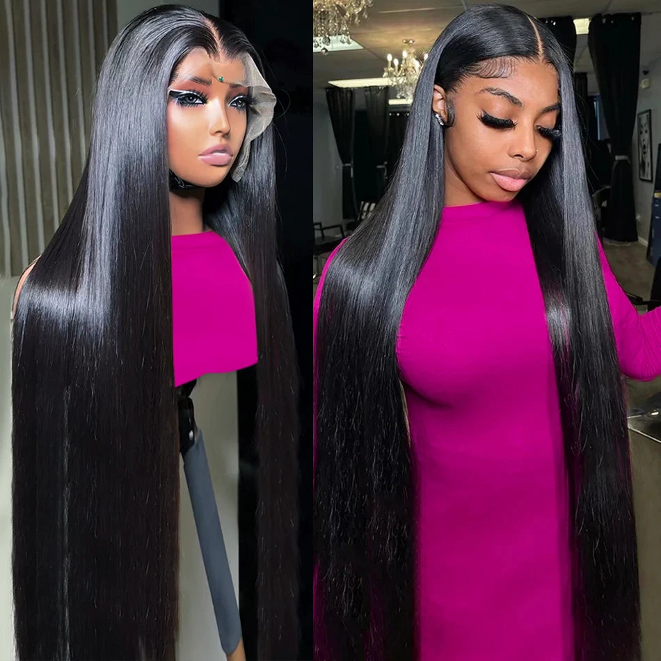 Lace Frontal Wig – 360 Front – Brazilian Human Hair – Straight | KIMLUD