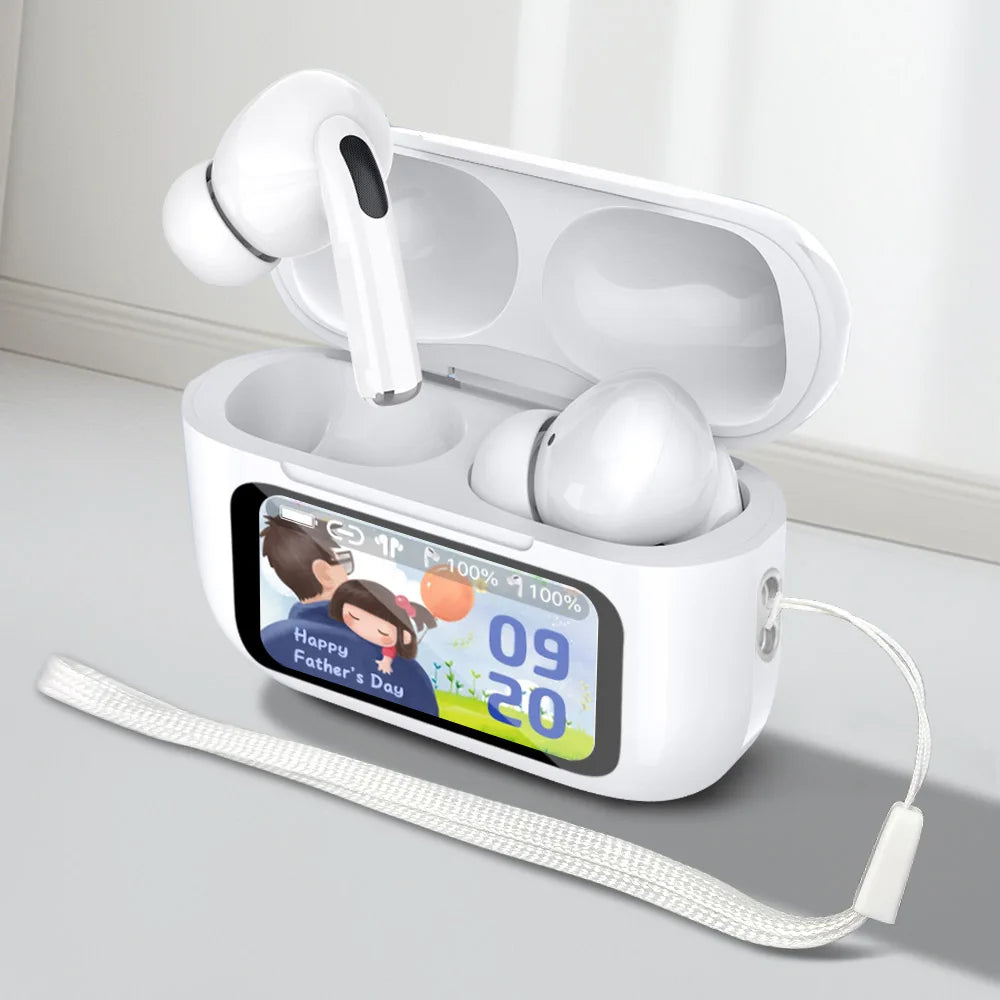 New Air Pro Wireless Bluetooth Earphones Headphones ANC Noise Reduction HiFi Sound Low Latency Earbuds HD Music Touch Headsets