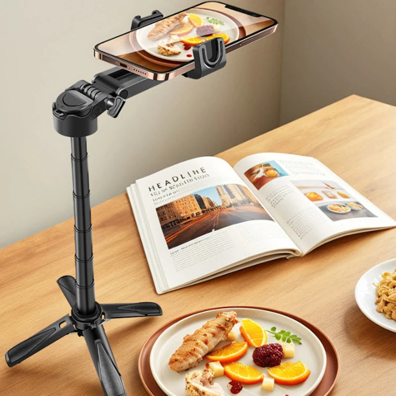 4-in-1 Wireless Selfie Stick Mini Tripod Extendable Monopod Remote Shutter For IPhone Samsung Xiaomi Phone Holder