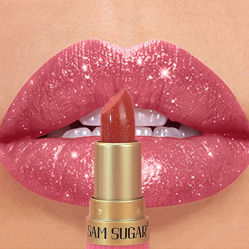 Lipstick – Long-Lasting Waterproof – Diamond Pink | KIMLUD