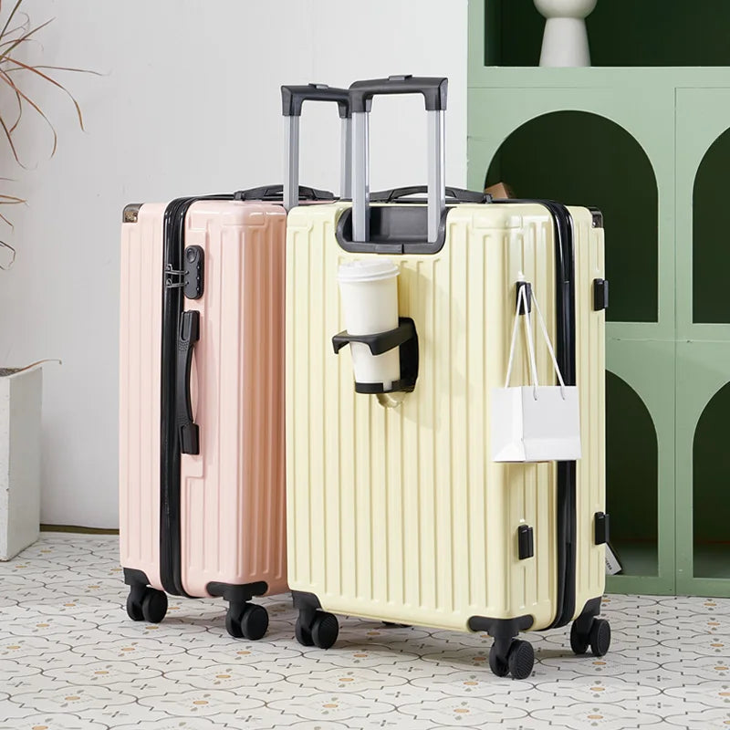 20/24inch Travel Luggage With Universal Wheels Lightweight Suitcase Waterproof Travel Bag