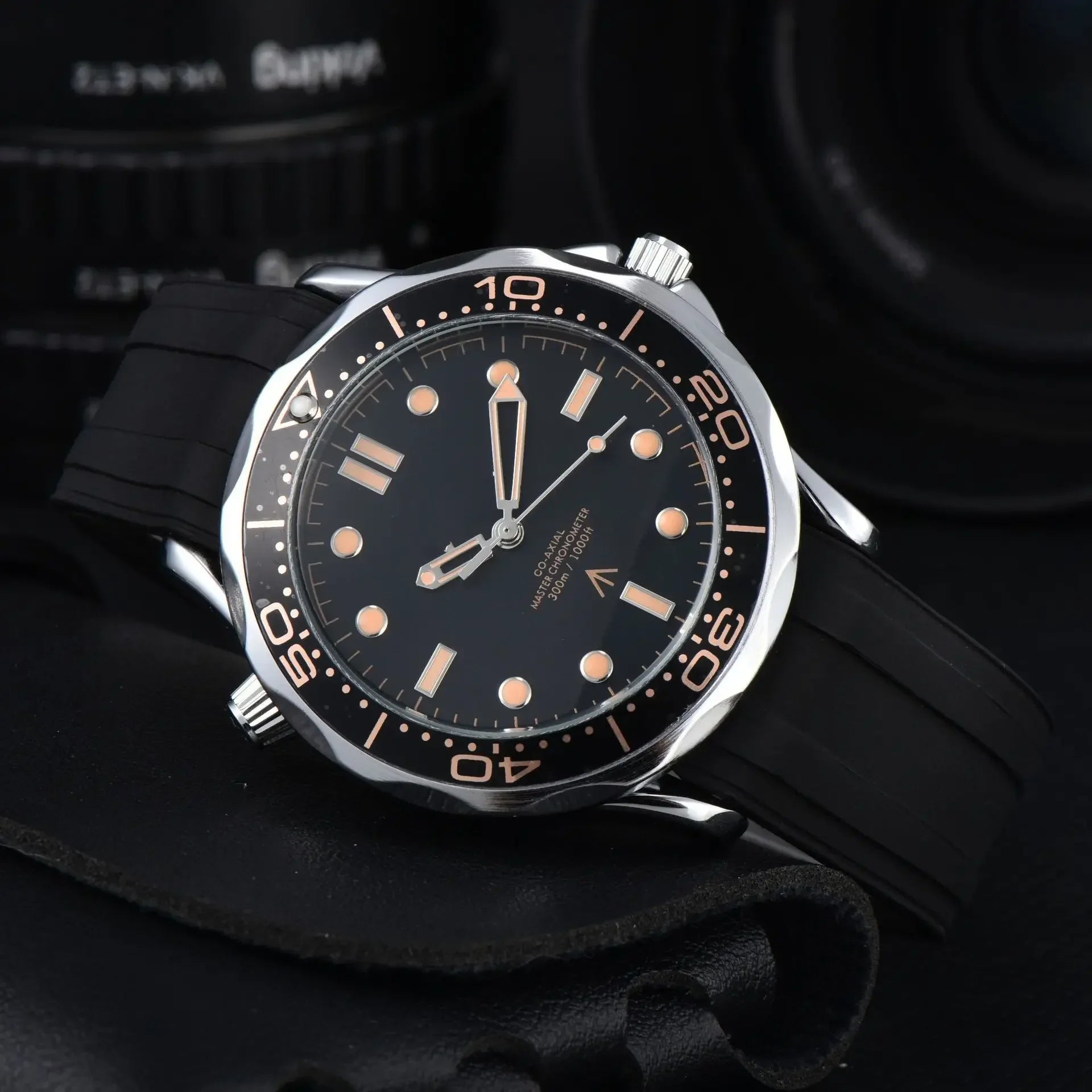 2025 AAA+ Automatic Mens Watch Mechanical Self Wind Movement Net Stainless Steel Nylon Strap Luxury Fashion Watches