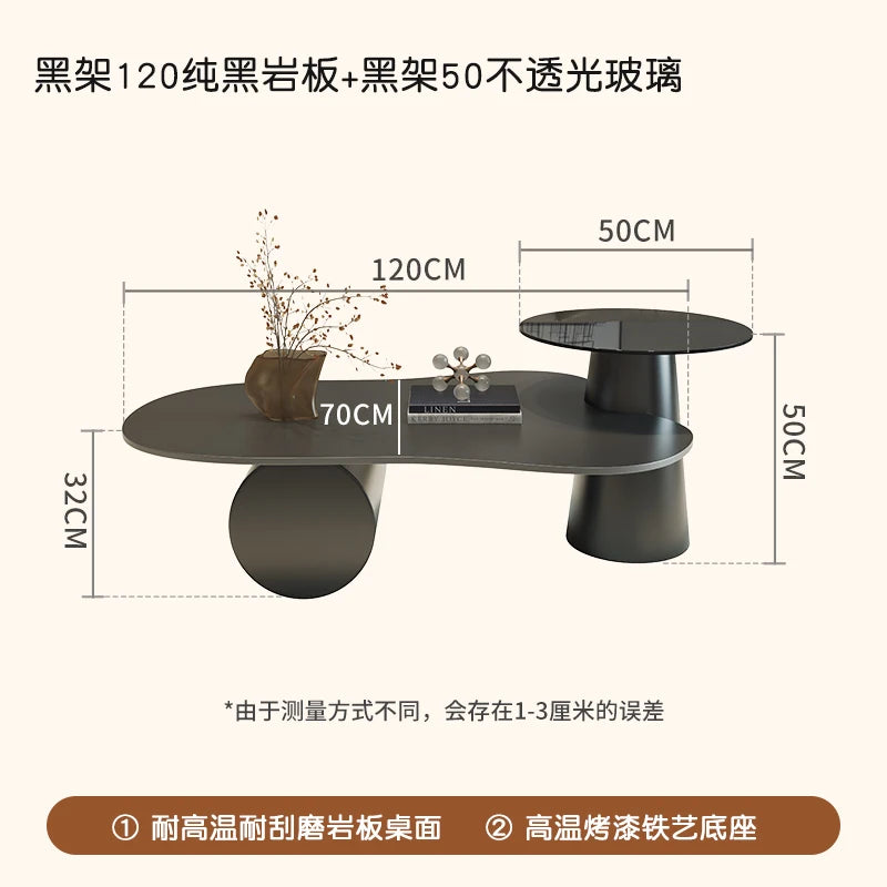 Wooden Side Table Modern Minimalist — Natural | KIMLUD