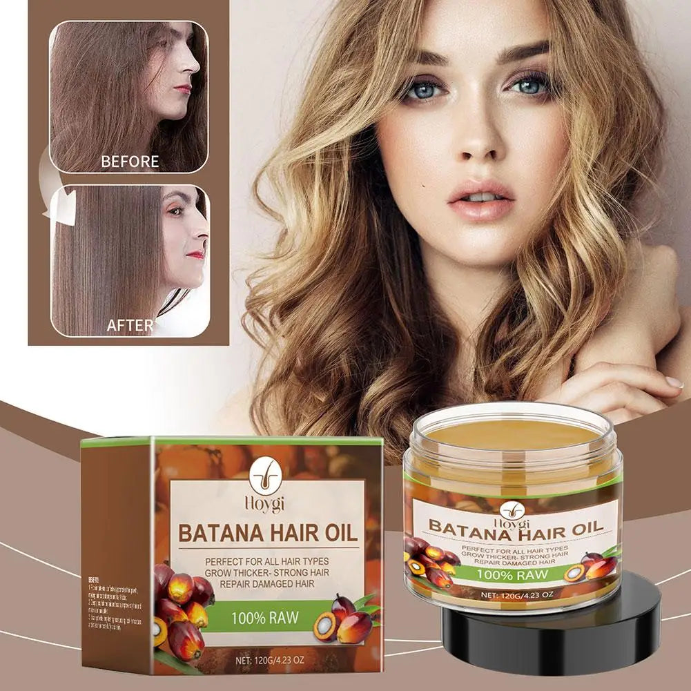 Batana Oil Hair Treatment For Nourished Scalp And Silky Strands — Amber | KIMLUD
