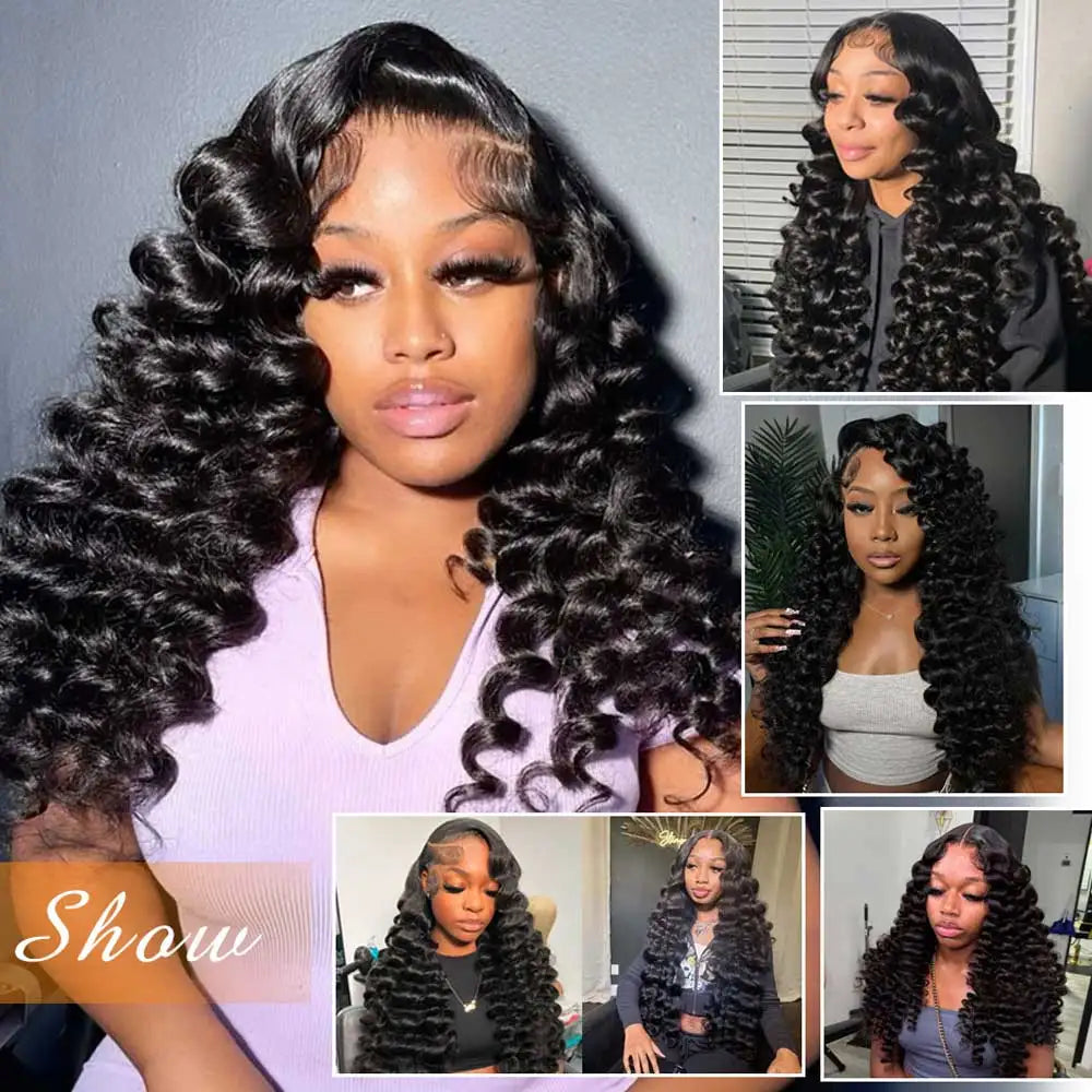 Lace Front Wig – HD Lace Water Wave – Swiss Lace | KIMLUD