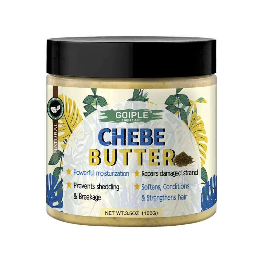 KIMLUD, GOIPLE Chebe Butter Deep Nourishes Repair Damaged Anti Hair Loss Breakage Hair Growth Oil Mask For Hair Growth Treatment, KIMLUD Womens Clothes