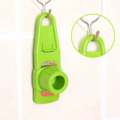 Mini Garlic Grinder – Manual Press – Green Kitchen Gadget | KIMLUD