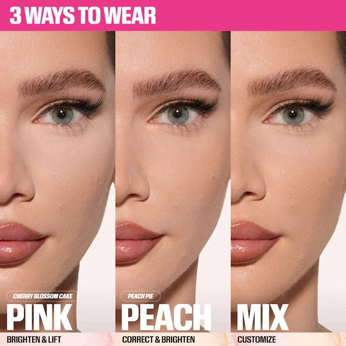 Brightening Loose Powder Duo Correcting For A Rested Luminous Complexion — Pink | KIMLUD