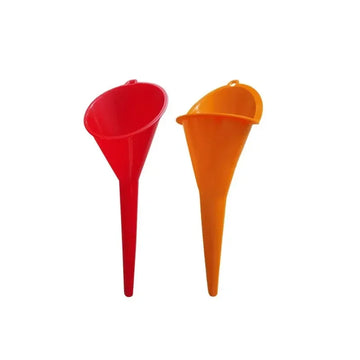 Oil Funnel - Long Stem Anti-Splash Plastic Auto Fuel Filling Tool | KIMLUD