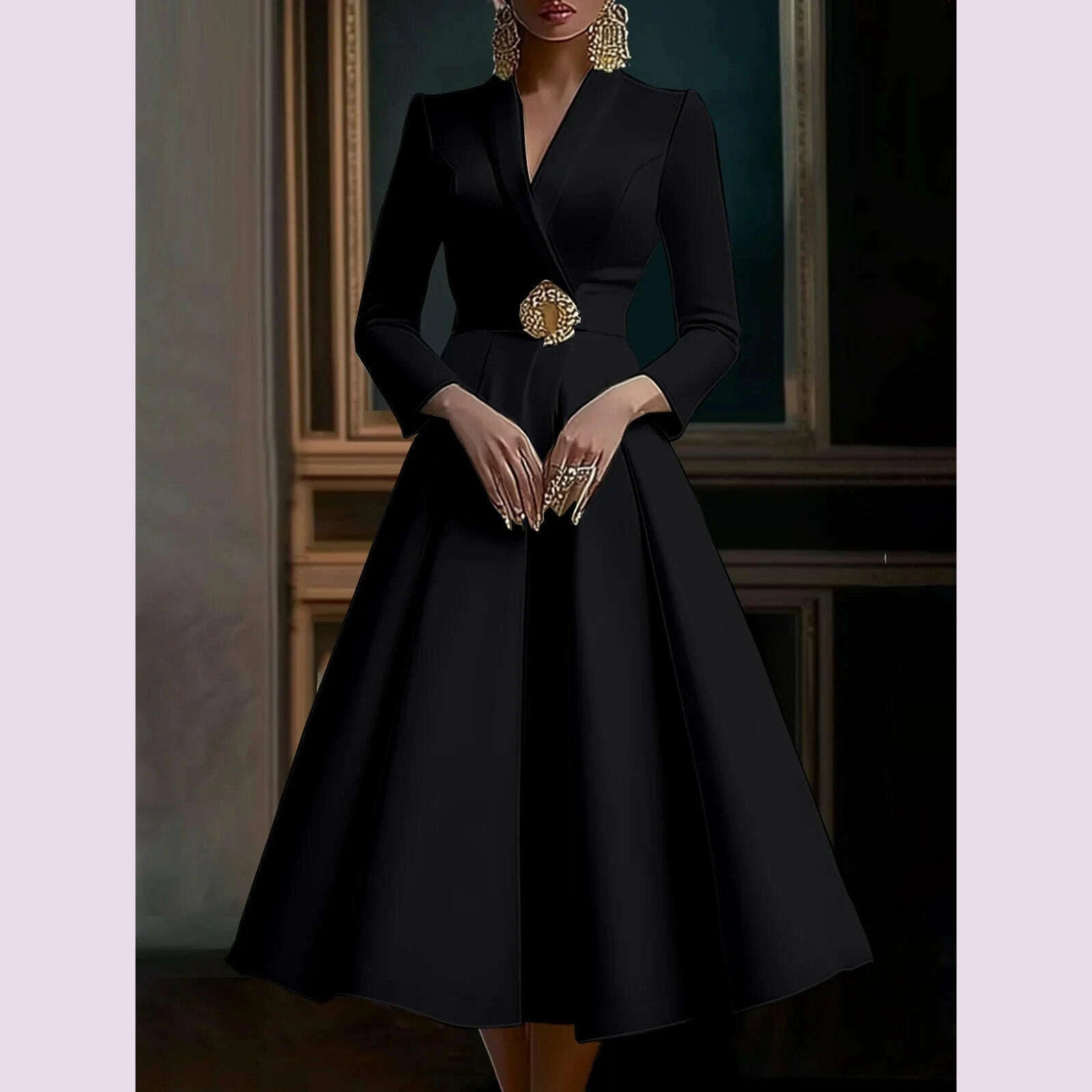 elegant-womens-dress-wrap-v-neck-long-sleeve-pleated-midi-dress-waisted-evening-party-dress-womens-long-dress-vestidos-kimlud-kimlud-33922337