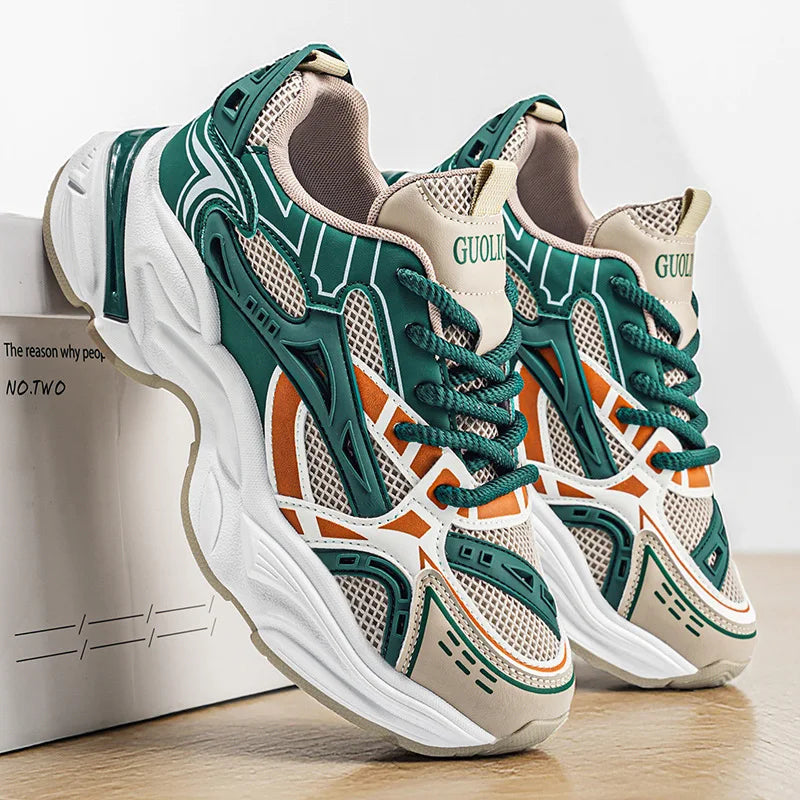 Men's Sneakers – Breathable – Thick Sole | KIMLUD