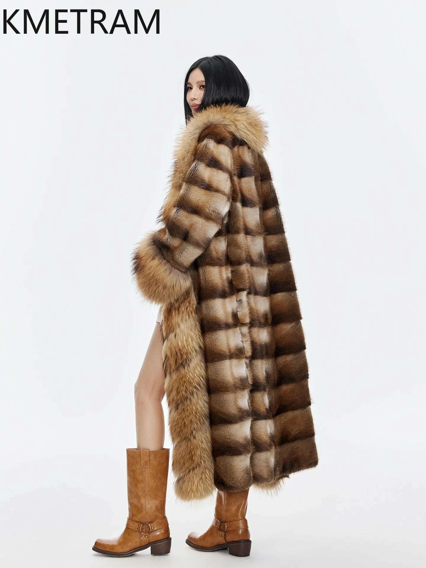 kmetram-natural-muskrat-fur-coat-woman-luxury-long-real-fur-jacket-raccoon-dog-fur-collar-winter-coats-women-clothing-2025-шубаkimludkimlud-35569359