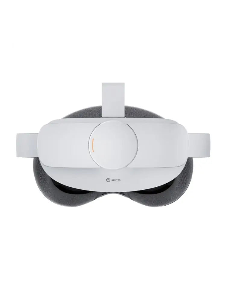Matte White Plastic VR Headset With Eye Tracking And Facial Expression Capture — White | KIMLUD