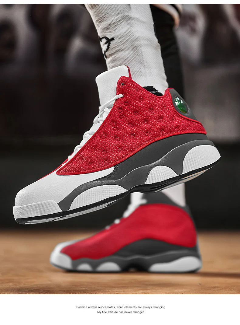 Men's Shoes Autumn 2025 New Basketball Mid-Top Casual Sports Trendy Shoes Youth Sneakers Sports Shoes Thick-Soled Casual Shoes