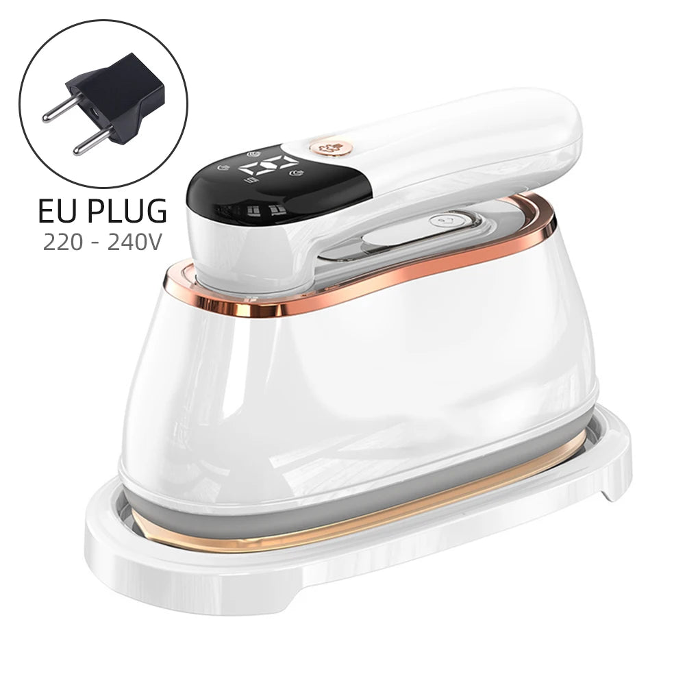 KIMLUD, 1200W Small Hand Holding Ironing Machine Iron Machine Household Steam 4Gear Portable Hanging Ironing Machine Steam iron, EU PLUG, KIMLUD APPAREL - Womens Clothes