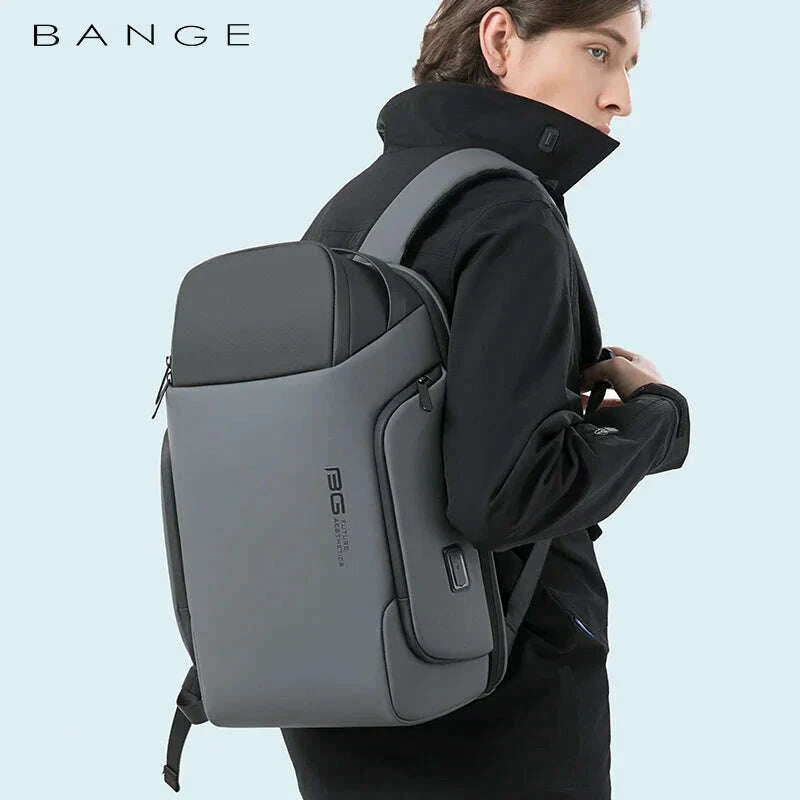 KIMLUD, Bange 15.6 Inch Laptop Backpack Men USB Charging Waterproof  Casual Oxford Male Business Bag Computer Backpacks, KIMLUD Womens Clothes