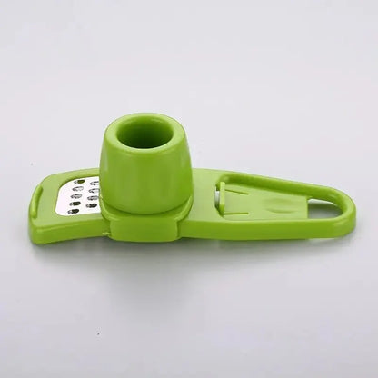 Mini Garlic Grinder – Manual Press – Green Kitchen Gadget | KIMLUD