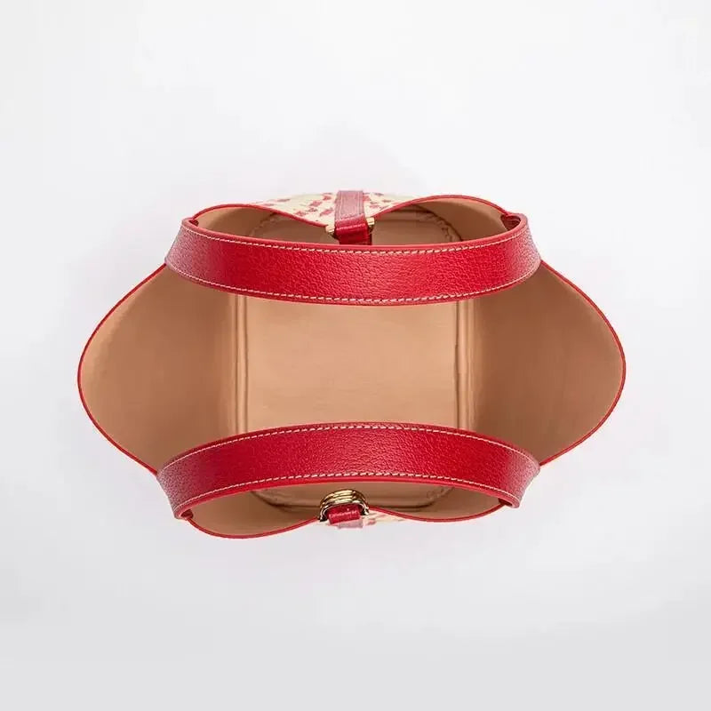 PVC Handbag Large-Capacity Commuter Travel — Beige | KIMLUD