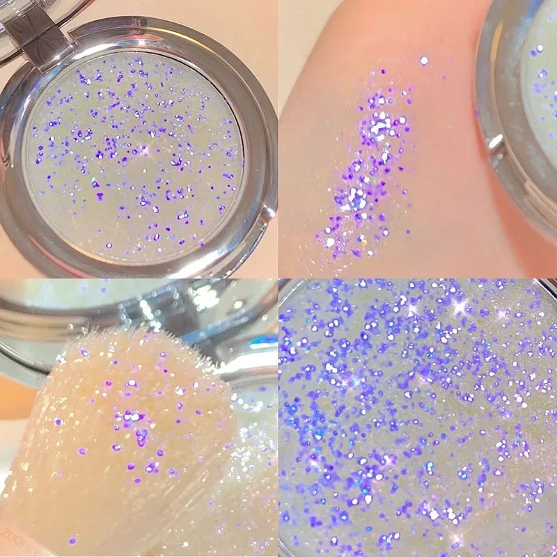 Glitter Eyeshadow Palette – Waterproof – Palette – Purple | KIMLUD