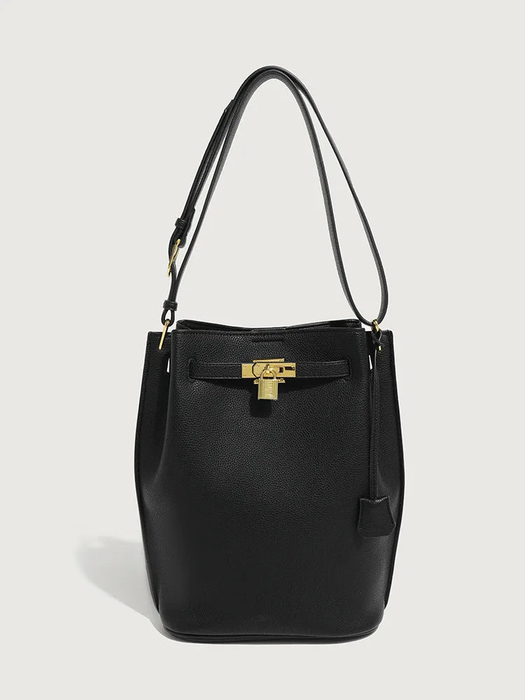 Luxury Designer Tote Bag for Women - Spacious Leather Work Bag with Zipper Closure & Removable Shoulder Strap