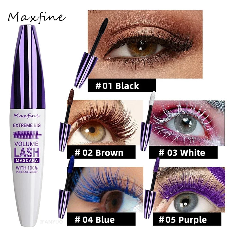 Mascara – 5D Volume – Curling – Blue Purple | KIMLUD
