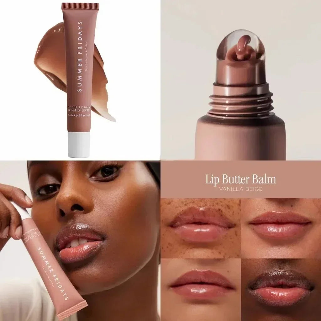 Summer Lip Balm Fridays Moisturizing Smooth Soft Gloss Lipstick Hydrating Birthday Cake Vanilla Beige Lips Care Makeup Cosmetics