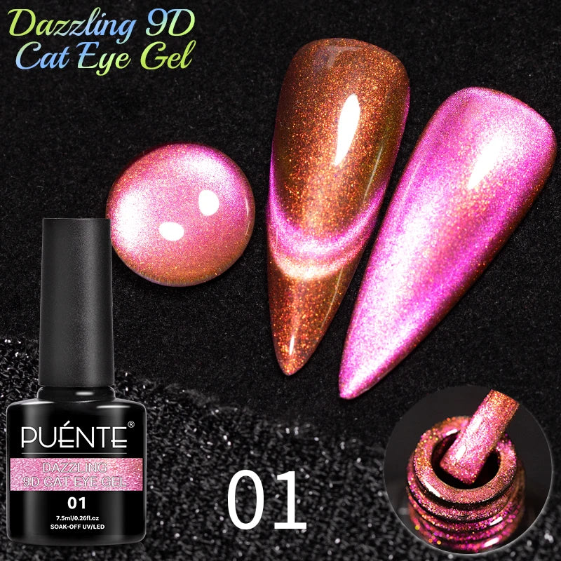 Reflective Glitter Gel Nail Polish Multidimensional Holographic Sparkle, UV-Curable Finish — Pink Lilac | KIMLUD