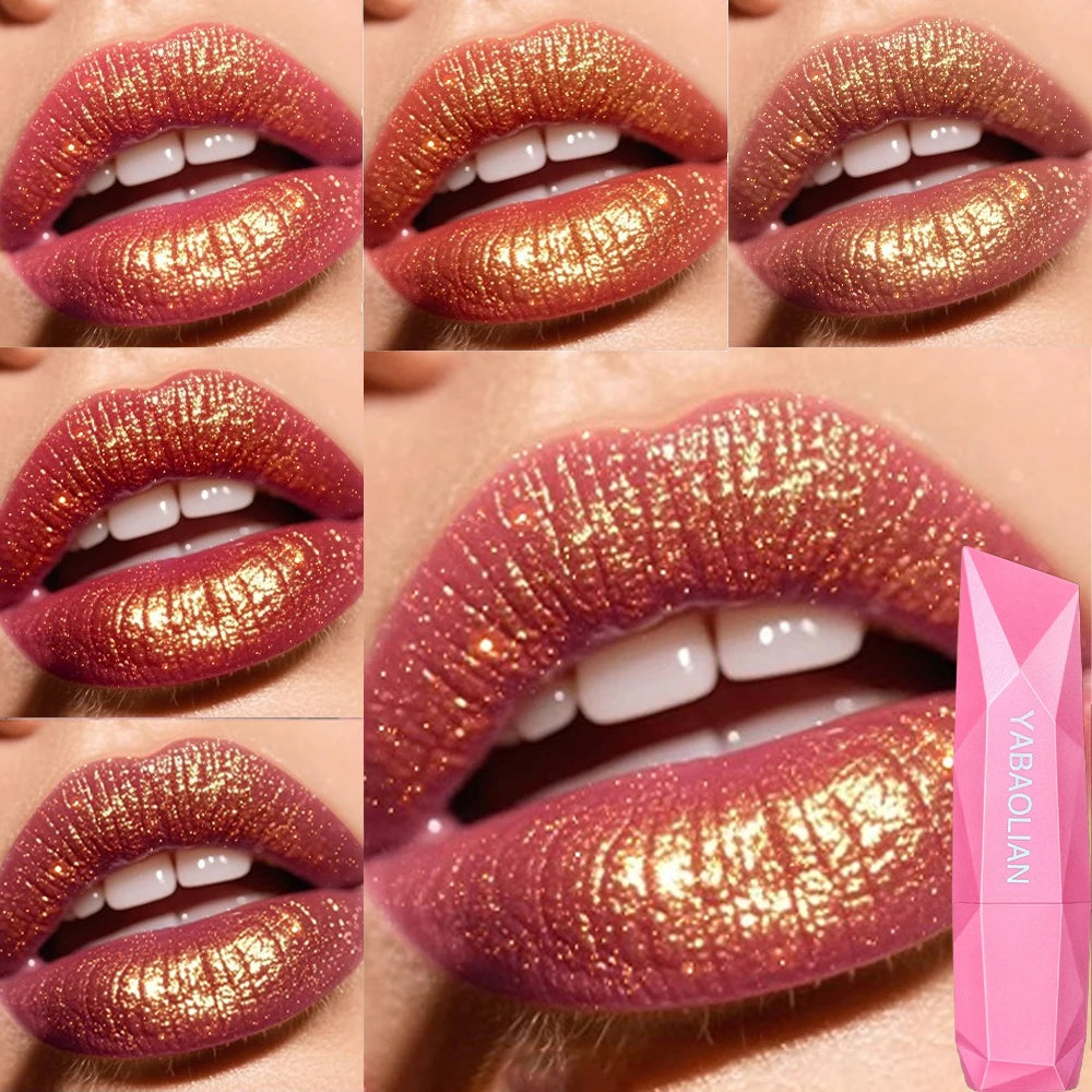 Aureate Gold Lipstick Fine Glitter — Aureate Gold | KIMLUD