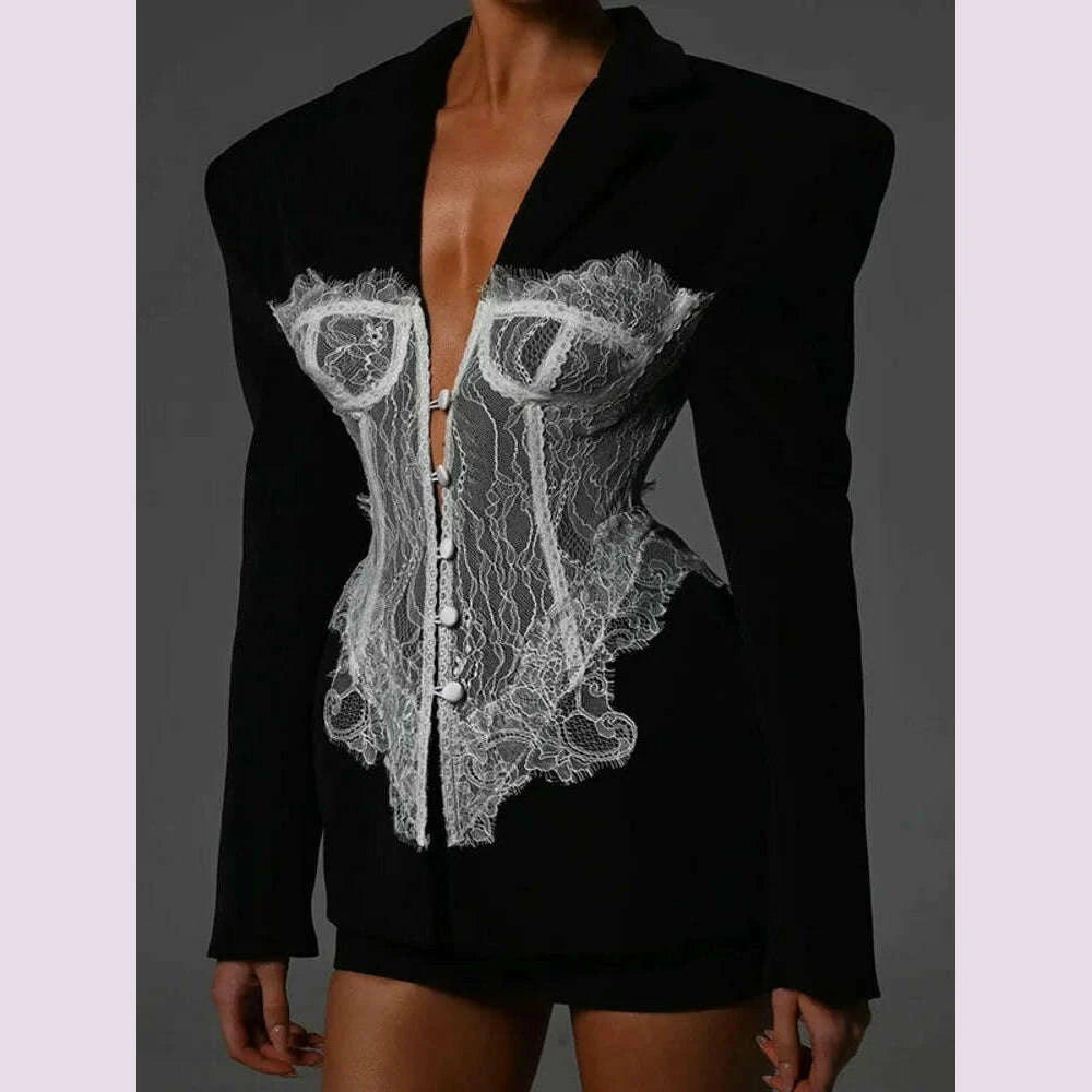 zmeenna-2025-spring-new-womens-black-blazer-with-delicate-white-lace-corset-overlay-structured-shoulders-zm954kimlud-womens-fashion-34622169