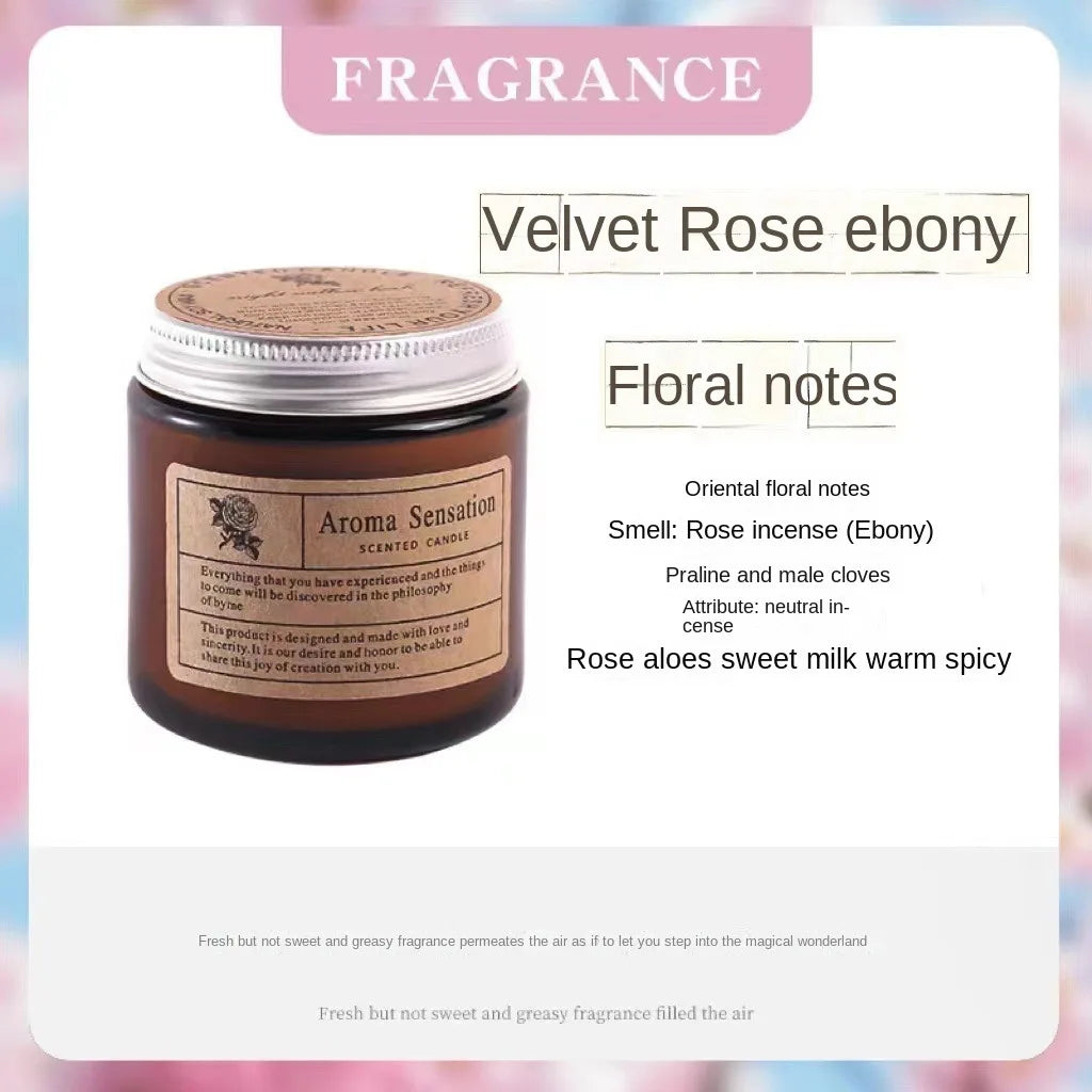 Soy Candle Smokeless Aromatherapy Cup — Amber | KIMLUD