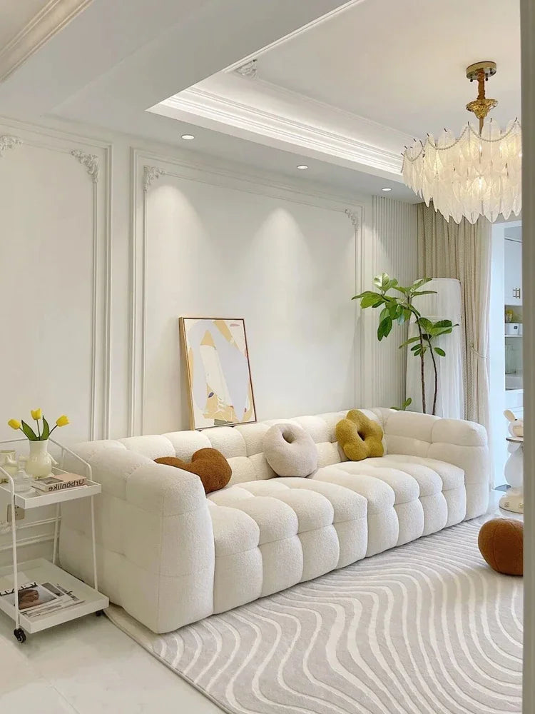 Nordic Style Modern Luxury Sofa Living Room Cozy Lounge Furniture Designer Lazy Divano Soggiorno Di Lusso Mueble Home Decor
