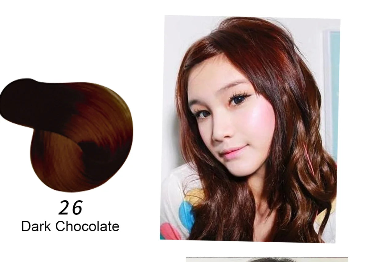 Argan Oil Hair Color Shampoo — Dark Brown | KIMLUD