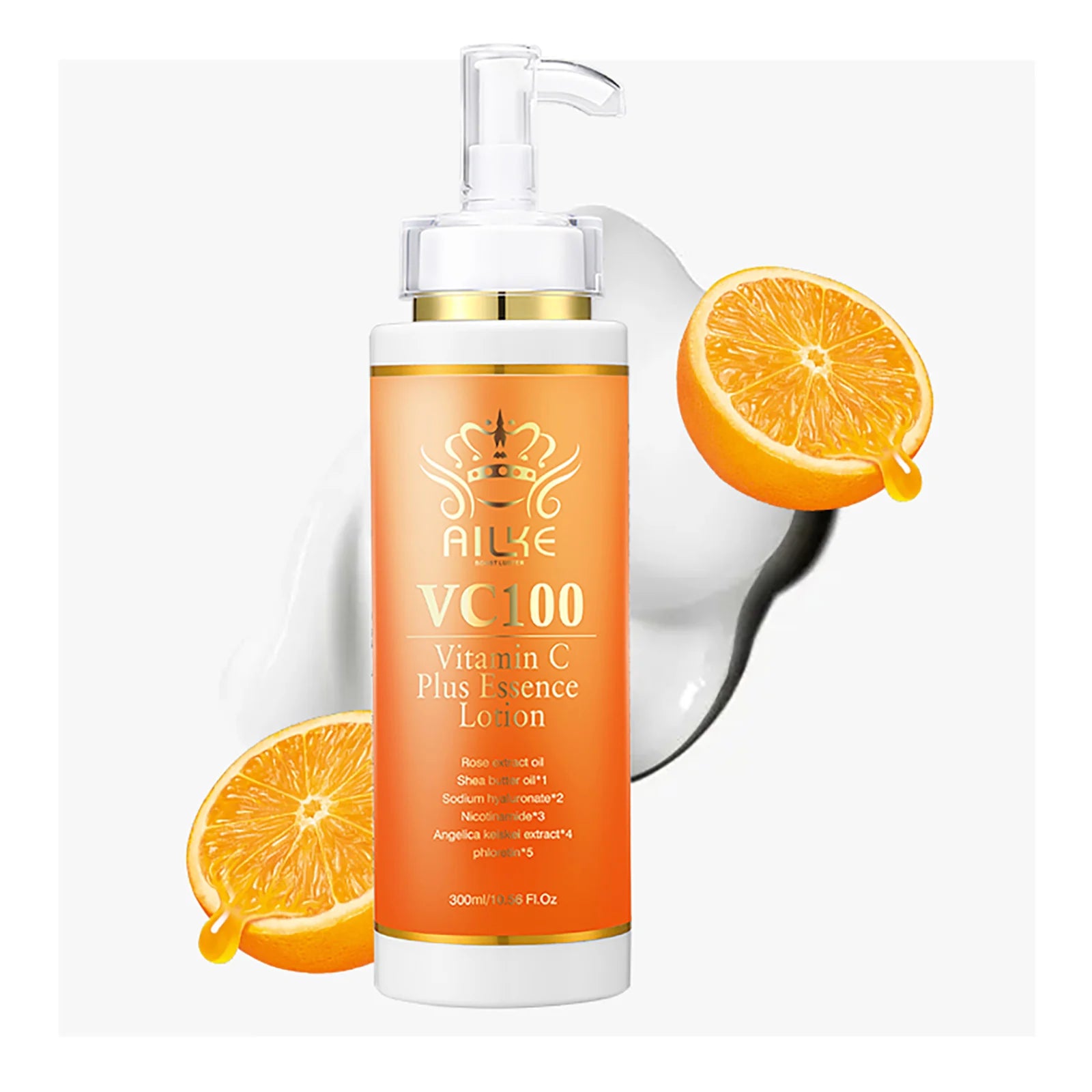 AILKE Vitamin C Whitening Kit For Women, Even Skin Tone, Clean Skin, Moisturizing, Anti Wrinkle & Aging, Glow Skin Set
