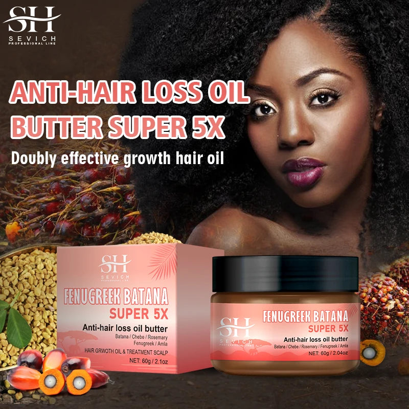 Batana Chebe Oil Set Hair Growth 5x — Blush | KIMLUD