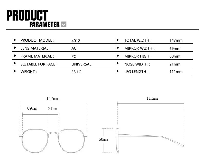 Oversized Oval Frame Sunglasses UV400 Lenses — Black | KIMLUD