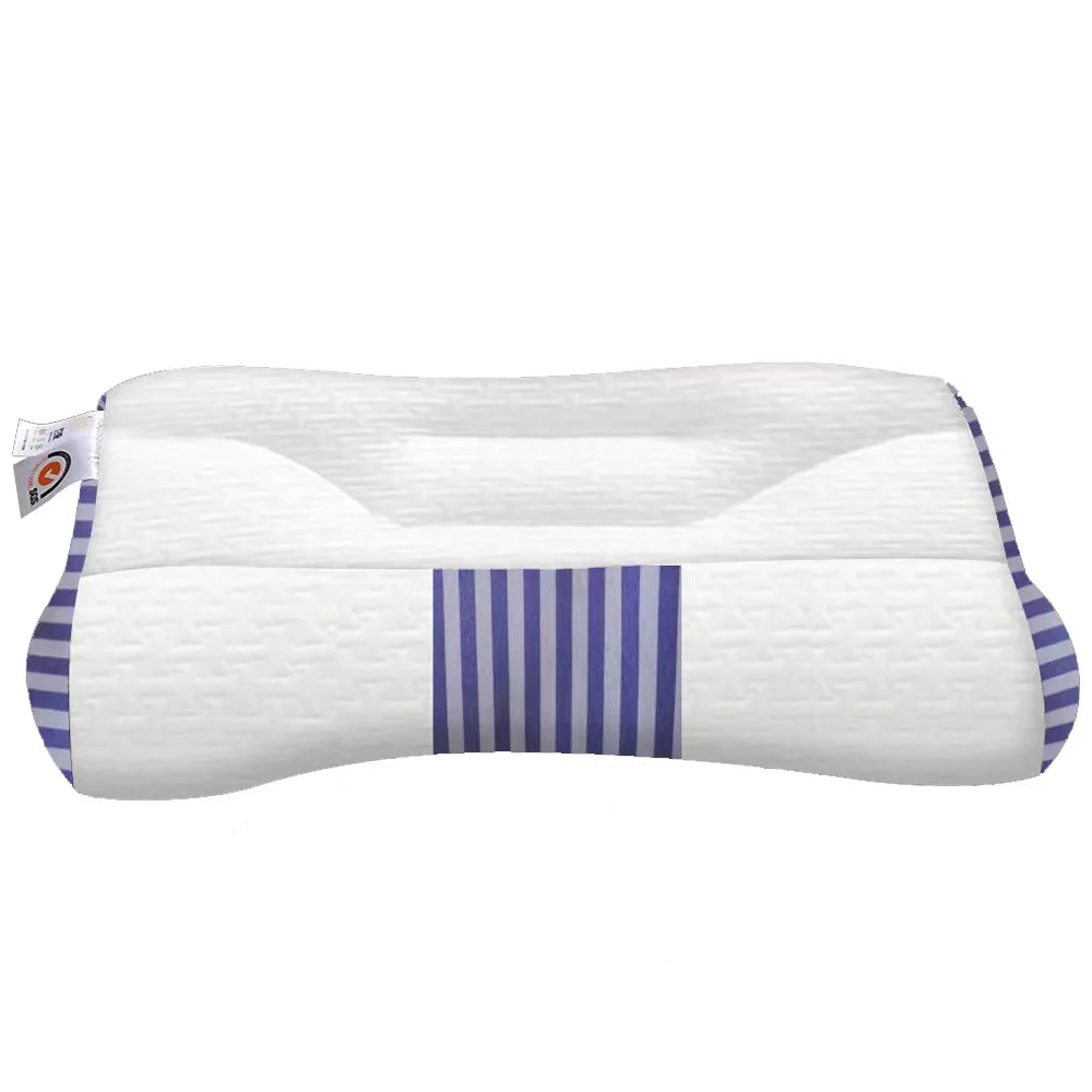 KIMLUD, Cervical Memory Foam Pillow Ergonomic Goose Down Pillow Sleep Enhancing Cervical Support Comfort Goose Down Pillow, Style C, KIMLUD Women's Clothes