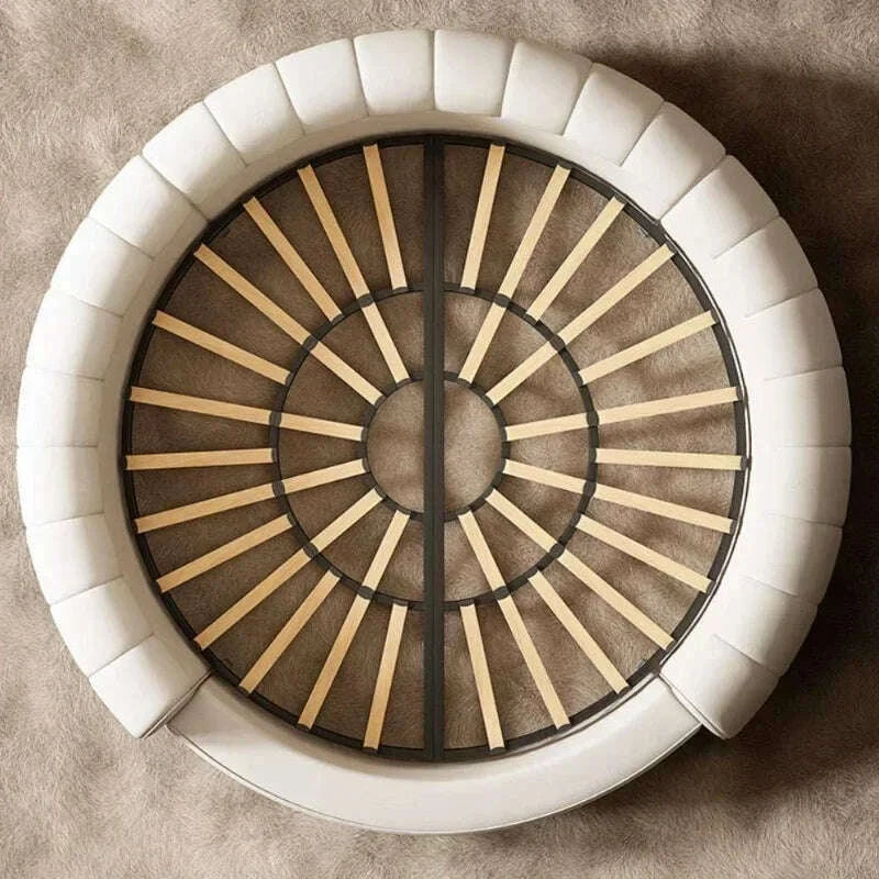 italian-light-luxury-round-bed-cream-wind-bedroom-wedding-bed-princess-aesthetics-fashion-letto-matrimoniale-home-furniturekimlud-womens-fashion-34622183