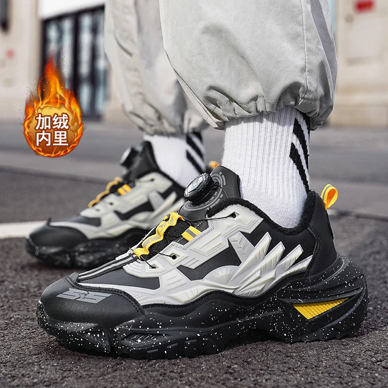 men boots 2025 New Winter Slippers Warm Men Shoes Waterproof Non-Slip Plush Sneakers Male tenis shoes Boots Men Sneakers Winter