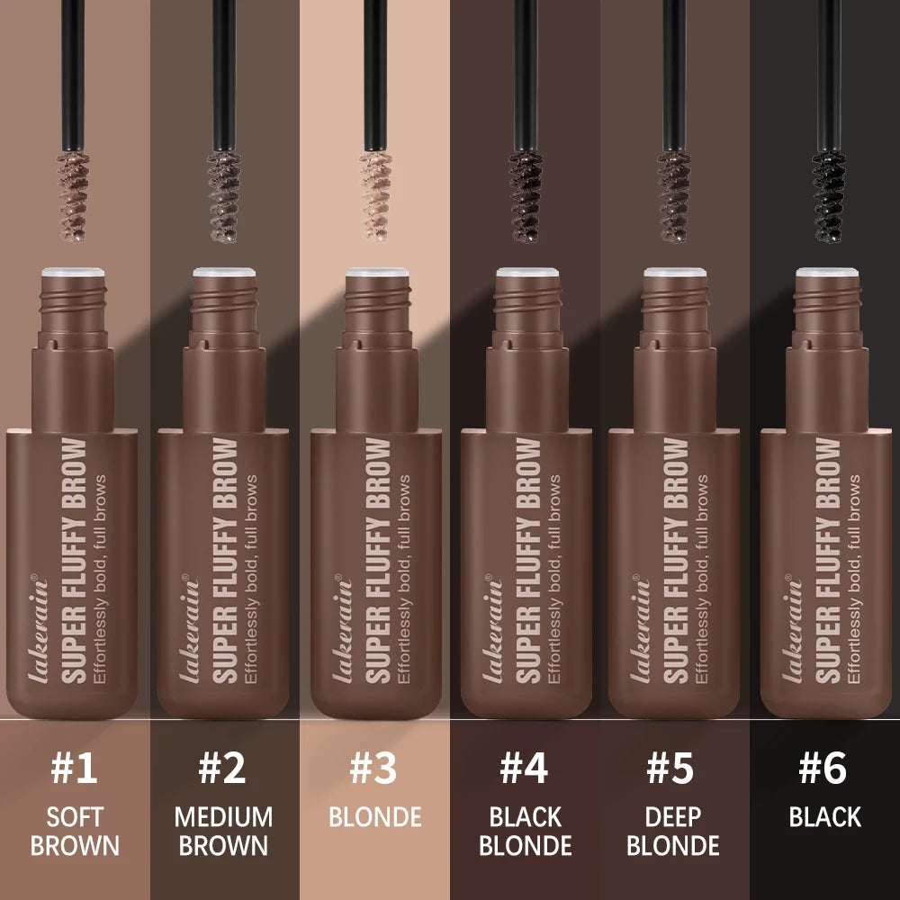 Waterproof Eyebrow Mousse Superfluff Volumizing Brow Thick Fluffy Brows Soft Long-lasting Makeup Fluffy Thick Eyebrows  Makeup