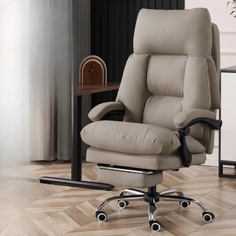Executive Chair – Ergonomic Reclining – Minimalist Backrest – Metal | KIMLUD