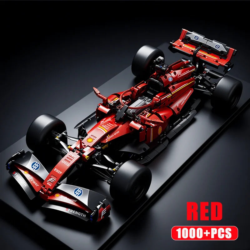 Technical 1000+PCS Performance MOC Creative Racing Car 1:10 Model Building Blocks Set Speed Sport Vehicle Assembly Bricks Toys